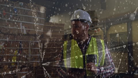 Factory Engineer Utilizing Digital Data Insights