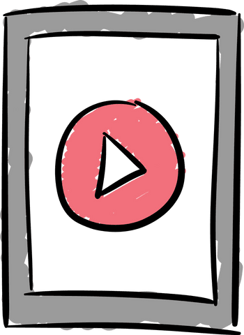 play button on transparent display screen illustration - Download Free Stock Videos Pikwizard.com