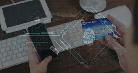 Biometric fingerprint security for online transactions