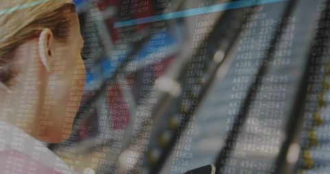 Pilot managing cockpit controls and smartphone with error overlay