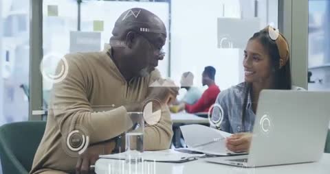 Mentorship Session with Data Analysis in Modern Office