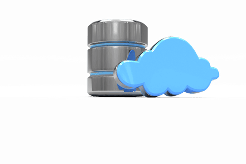 Transparent Cloud Symbol with Server Illustration for Digital Networking - Download Free Stock Videos Pikwizard.com