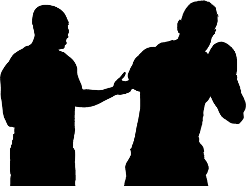 silhouette of men engaged in dynamic action on transparent background - Download Free Stock Videos Pikwizard.com