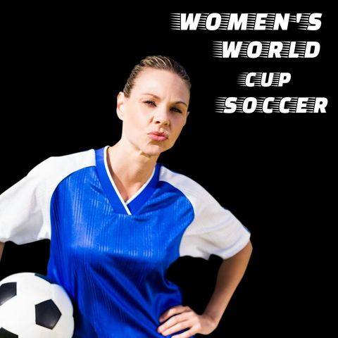 Confident Female Soccer Player Promotes Women's World Cup - Download Free Stock Templates Pikwizard.com