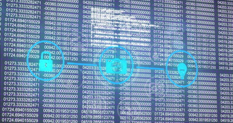 Digital Data Processing with Media Icons