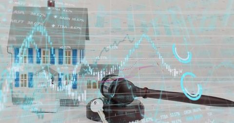 Real estate investment: legal and financial insights concept