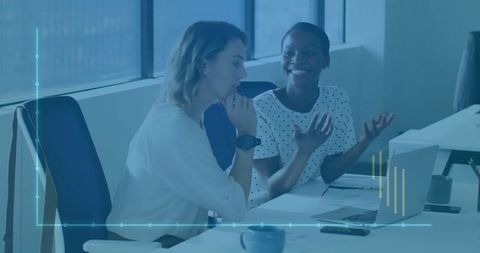 Diverse Team Connecting and Collaborating Effectively in Modern Office