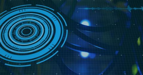Futuristic Digital Interface with Global Connections Theme - Download Free Stock Images Pikwizard.com