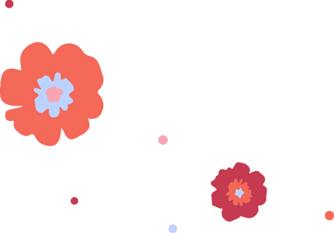 vibrant flat design floral blooms transparent background decoration - Download Free Stock Videos Pikwizard.com
