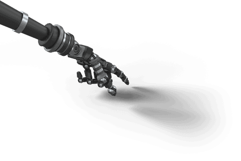 Transparent Metal Robot Arm Pointing in Futuristic Action - Download Free Stock Videos Pikwizard.com