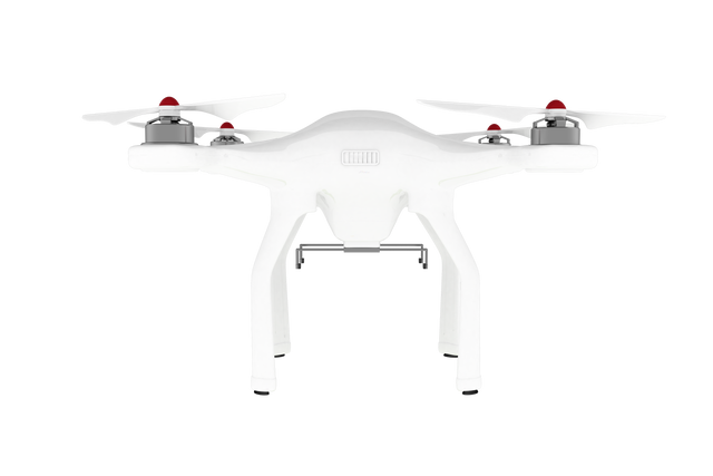 Isolated White Drone on Transparent Background - Download Free Stock Videos Pikwizard.com