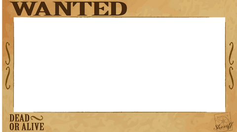 transparent retro wanted poster blank template rustic design - Download Free Stock Videos Pikwizard.com