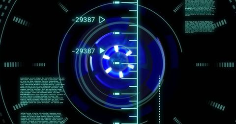 Digital Scope Scanning with Data Processing Interface - Download Free Stock Images Pikwizard.com