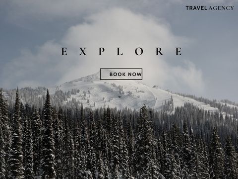 Scenic Snowy Mountain Forest Adventure Background - Download Free Stock Templates Pikwizard.com