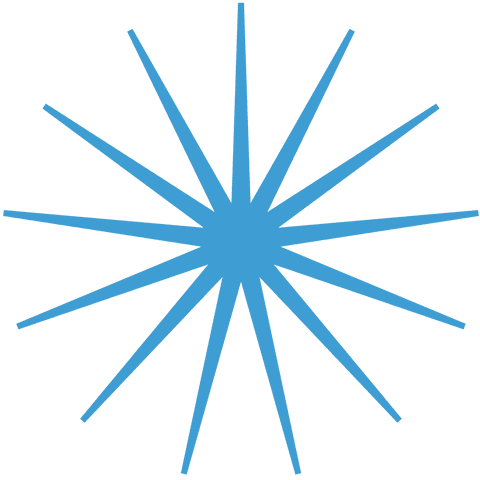 blue abstract starburst shape on transparent background vector - Download Free Stock Videos Pikwizard.com