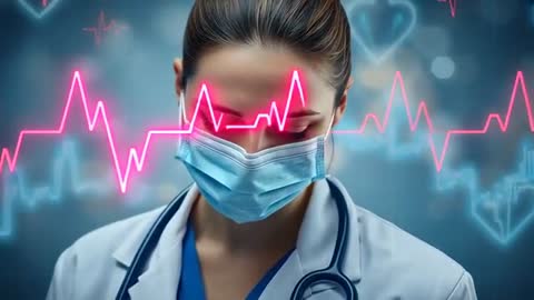 Digital Health Interface with Medical Professional & ECG Line