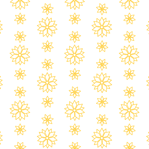 yellow snowflake pattern on transparent background festive design - Download Free Stock Videos Pikwizard.com