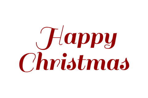 Transparent Happy Christmas Greetings Claret Text - Download Free Stock Videos Pikwizard.com