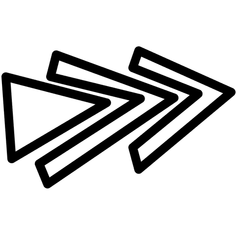 Stylish black arrows vector illustration on transparent background