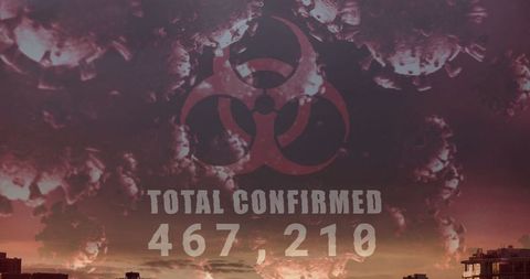 Global Pandemic Alert with Biohazard and Paranoia Triggering Imagery - Download Free Stock Images Pikwizard.com
