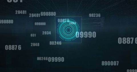 Digital Interface with Moving 6G Communication Elements - Download Free Stock Images Pikwizard.com