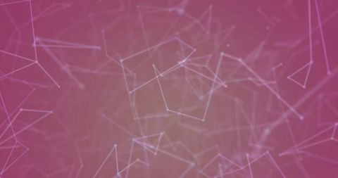 Abstract Network Connections on Vibrant Purple Background - Download Free Stock Images Pikwizard.com