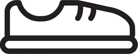 Minimalist Shoe Symbol on Transparent Background for Versatile Use - Download Free Stock Videos Pikwizard.com