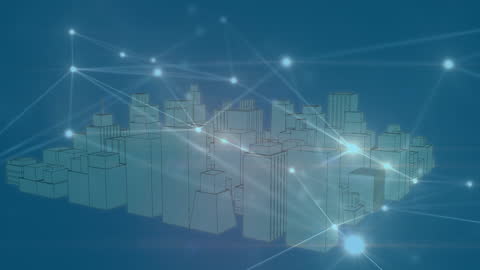 Digital City with Network Connections