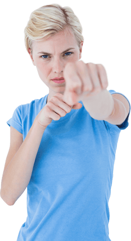 transparent angry woman pointing with curled fists - Download Free Stock Videos Pikwizard.com