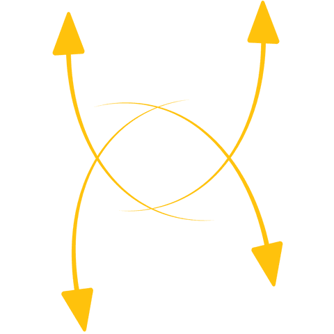 creative yellow arrows on transparent background design - Download Free Stock Videos Pikwizard.com
