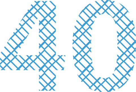 transparent number forty with blue grid design - Download Free Stock Videos Pikwizard.com