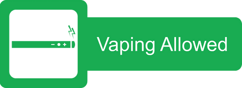 Green Transparent Vaping Allowed Sign - Download Free Stock Videos Pikwizard.com
