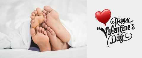 Couple Relaxing Under Blanket Celebrating Romance - Download Free Stock Templates Pikwizard.com