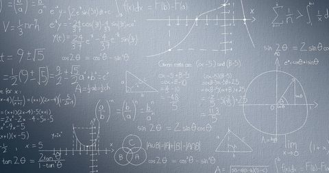 Mathematical Equations on Grey Background for Data Analysis Concepts - Download Free Stock Images Pikwizard.com