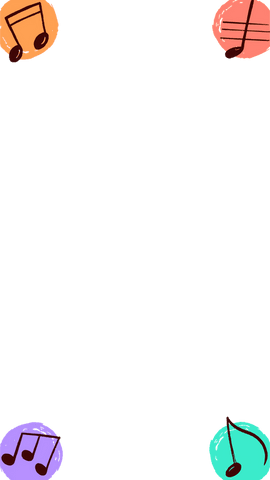 Transparent Background with Floating Colorful Musical Notes - Download Free Stock Videos Pikwizard.com