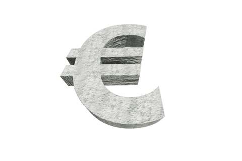 3d stone euro currency symbol on transparent background - Download Free Stock Videos Pikwizard.com