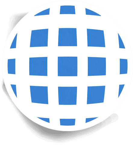 transparent globe icon with blue grid detail - Download Free Stock Videos Pikwizard.com