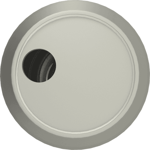 Close Up of Grey Can Cap with Transparent Lid Feature - Download Free Stock Videos Pikwizard.com