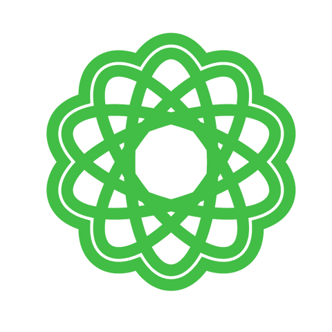 Green Rosette Medallion on Transparent Background for Science and Education - Download Free Stock Videos Pikwizard.com