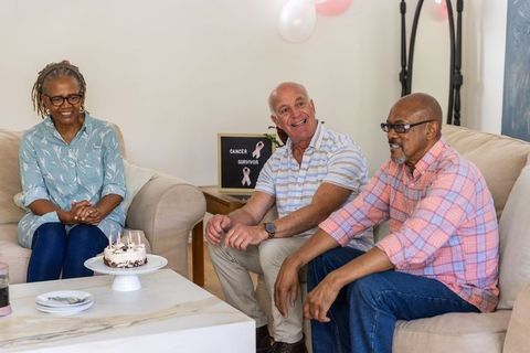 Senior friends celebrating triumph with retired companionship