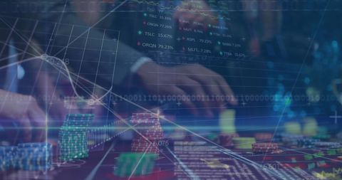 Complex Data Forecasting Through Casino Metaphor and Trends - Download Free Stock Images Pikwizard.com