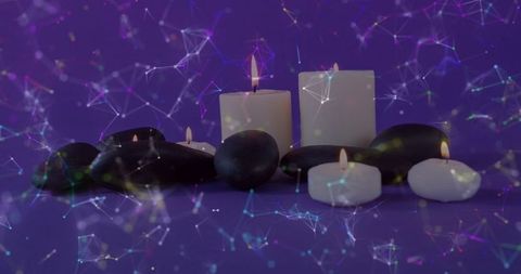 Zen Candles and Stones with Cosmic Network Overlay