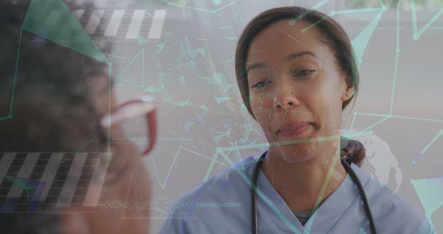 African American Female Doctor Listening to Patient - Download Free Stock Images Pikwizard.com