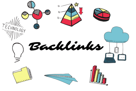 Colorful Vector Icons With 'Backlinks' Text on Transparent Background - Download Free Stock Videos Pikwizard.com