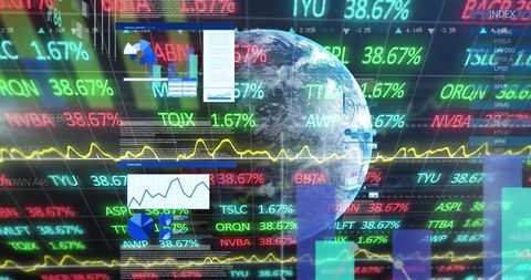 Global Trading Analytics on Digital Dashboard with Data Visualization