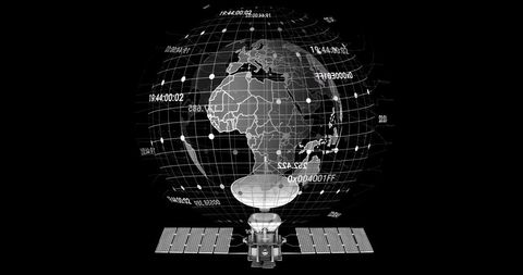 Satellite Technology with Digital Global Connections - Download Free Stock Images Pikwizard.com