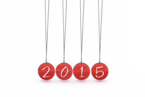 transparent red balls with 2015 numbers hanging vector illustration - Download Free Stock Videos Pikwizard.com