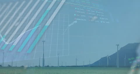Global Business Data Projection on Wind Turbine Landscape