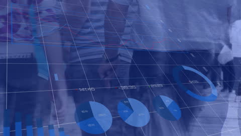 Financial Data Analytics in Motion with Urban Crowd