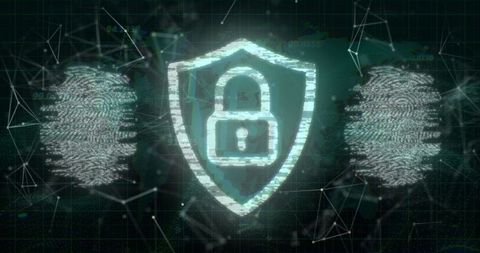 Digital security with fingerprint biometrics